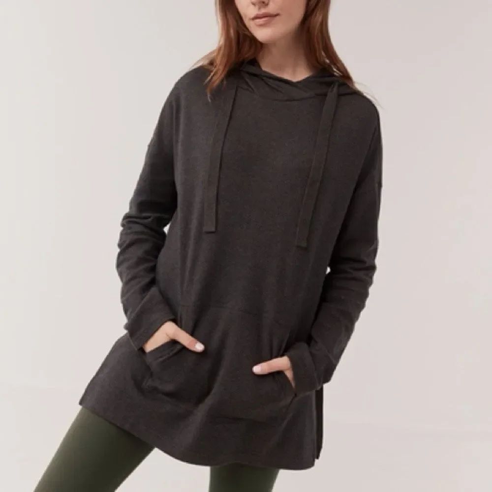✨Pact Airplane Poncho Grey Sz Small Hoodie✨